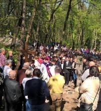 Biskup Šaško na Cvjetnicu pohodio Samobor